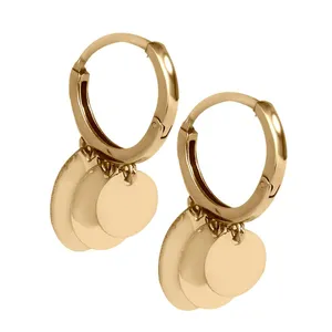 گوشواره طلا 18 عیار گالری مرجان مدل 0885