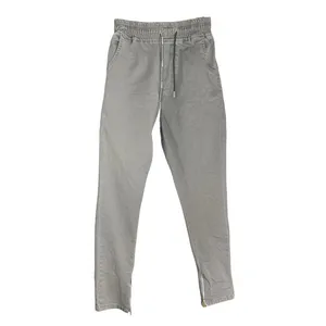 شلوار مردانه مدل اسلش کتان دمپا زیپ