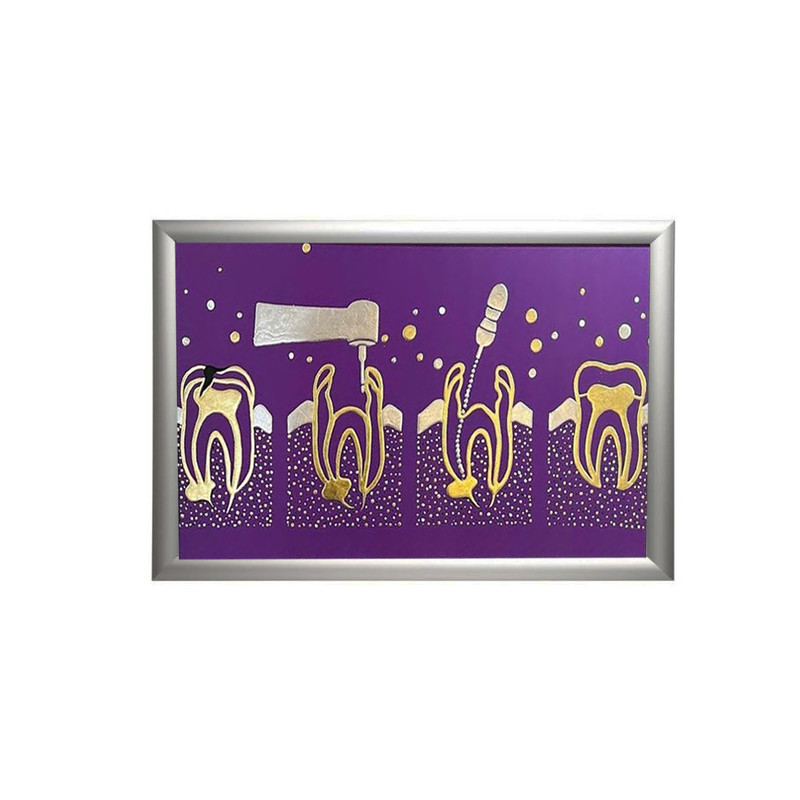 تابلو نقاشی طرح دندانپزشکی کد dec30