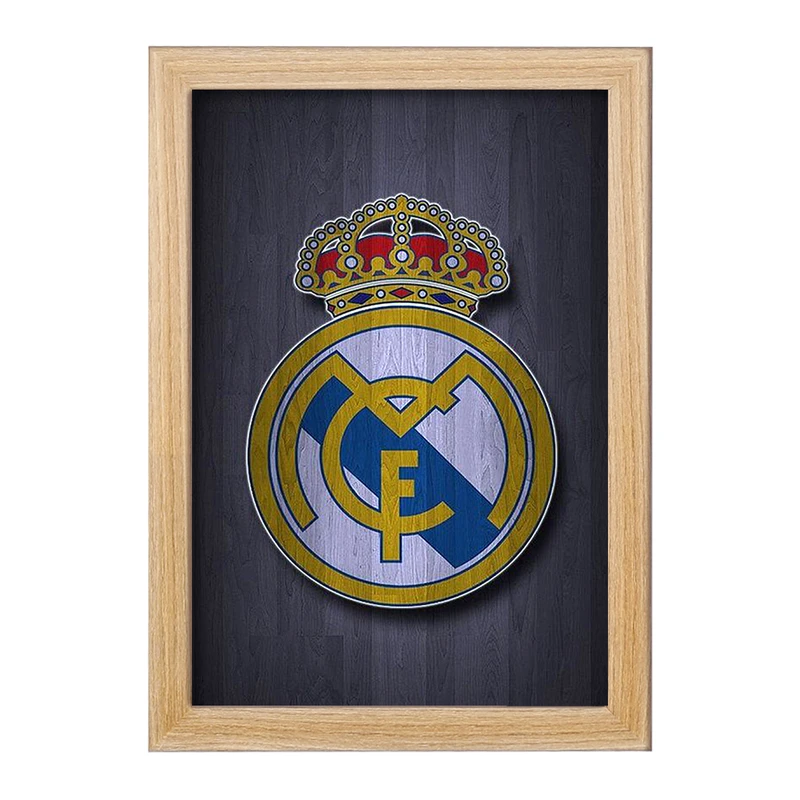 تابلو خندالو مدل باشگاه رئال مادرید Real Madrid  کد 1973