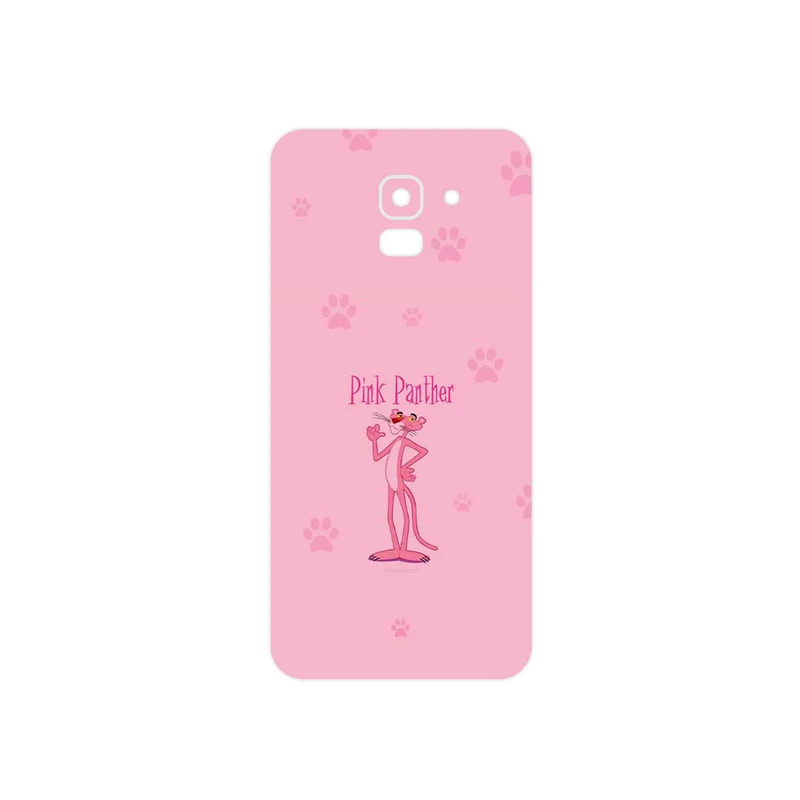 برچسب پوششی ماهوت مدل The Pink Panther مناسب برای گوشی موبایل سامسونگ Galaxy J6