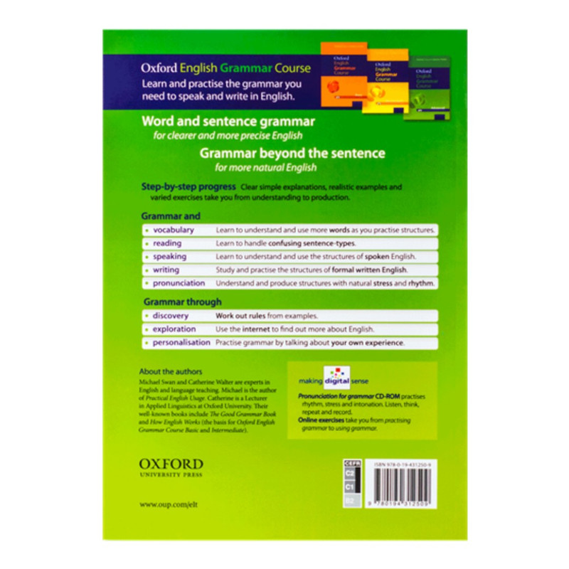کتاب Oxford English Grammar Course Advanced اثر Michael Swan انتشارات آکسفورد کتاب Oxford English Grammar Course Advanced اثر Michael Swan انتشارات آکسفورد