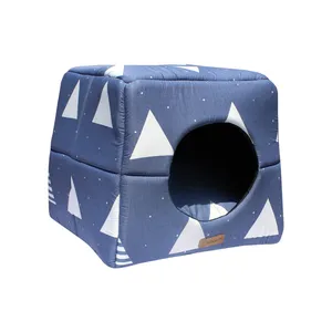 لانه حیوانات خانگی پتیوو مدل Cube-Triange