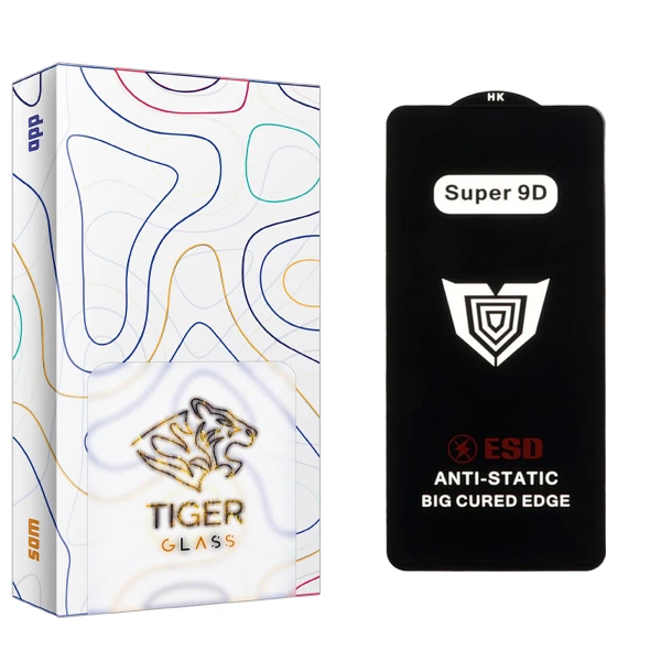 محافظ صفحه نمایش تایگر گلس مدل Super 9D APL2 مناسب برای گوشی موبایل سامسونگ Galaxy S24 FE 5G