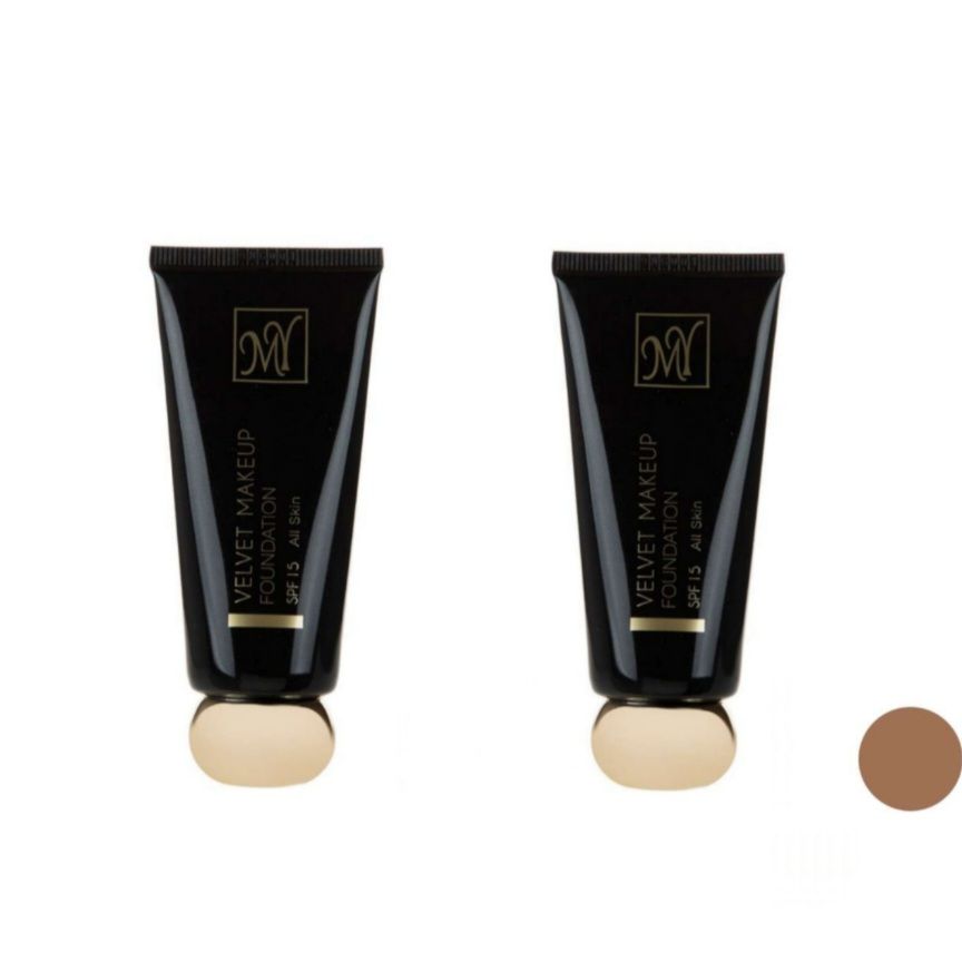 کرم پودر مای مدل Velvet Makeup شماره 01 حجم 35 میلی لیتر بسته 2 عددی -  - 1