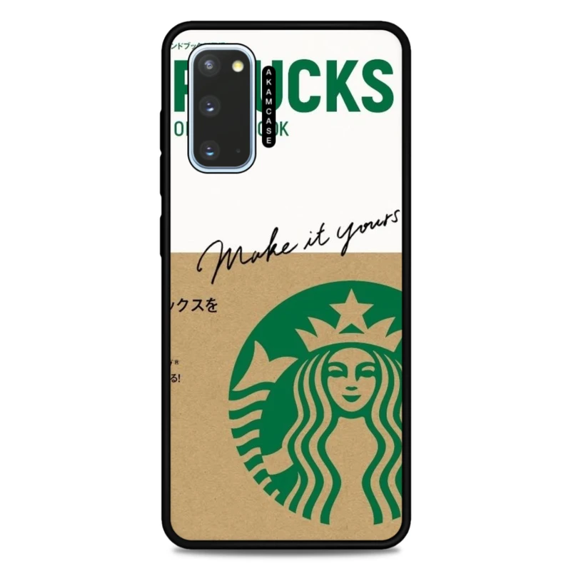کاور آکام مدل AMCWSGS20-STARBUCKS6 مناسب برای گوشی موبایل سامسونگ Galaxy S20