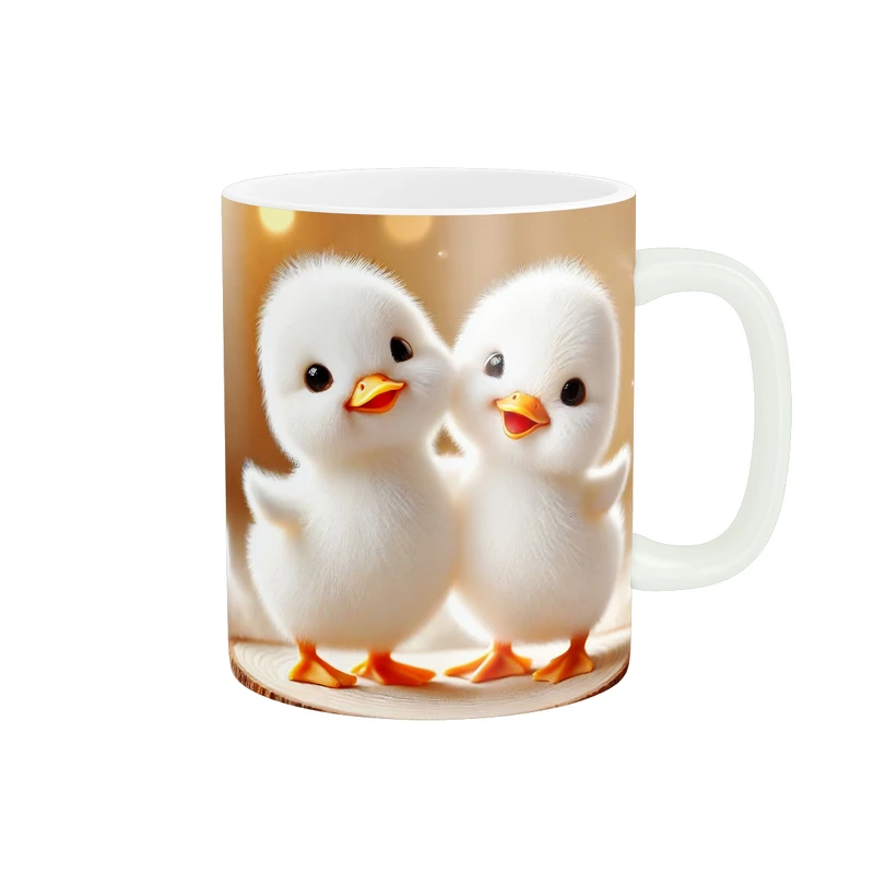  ماگ پاد آفرین طرح جوجه اردک کد 4518