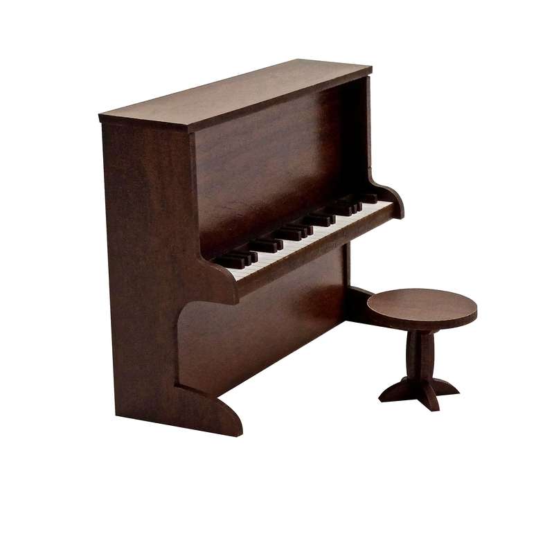 استند تزئینی مدل ماکت پیانو مینیاتوریSH.M59
