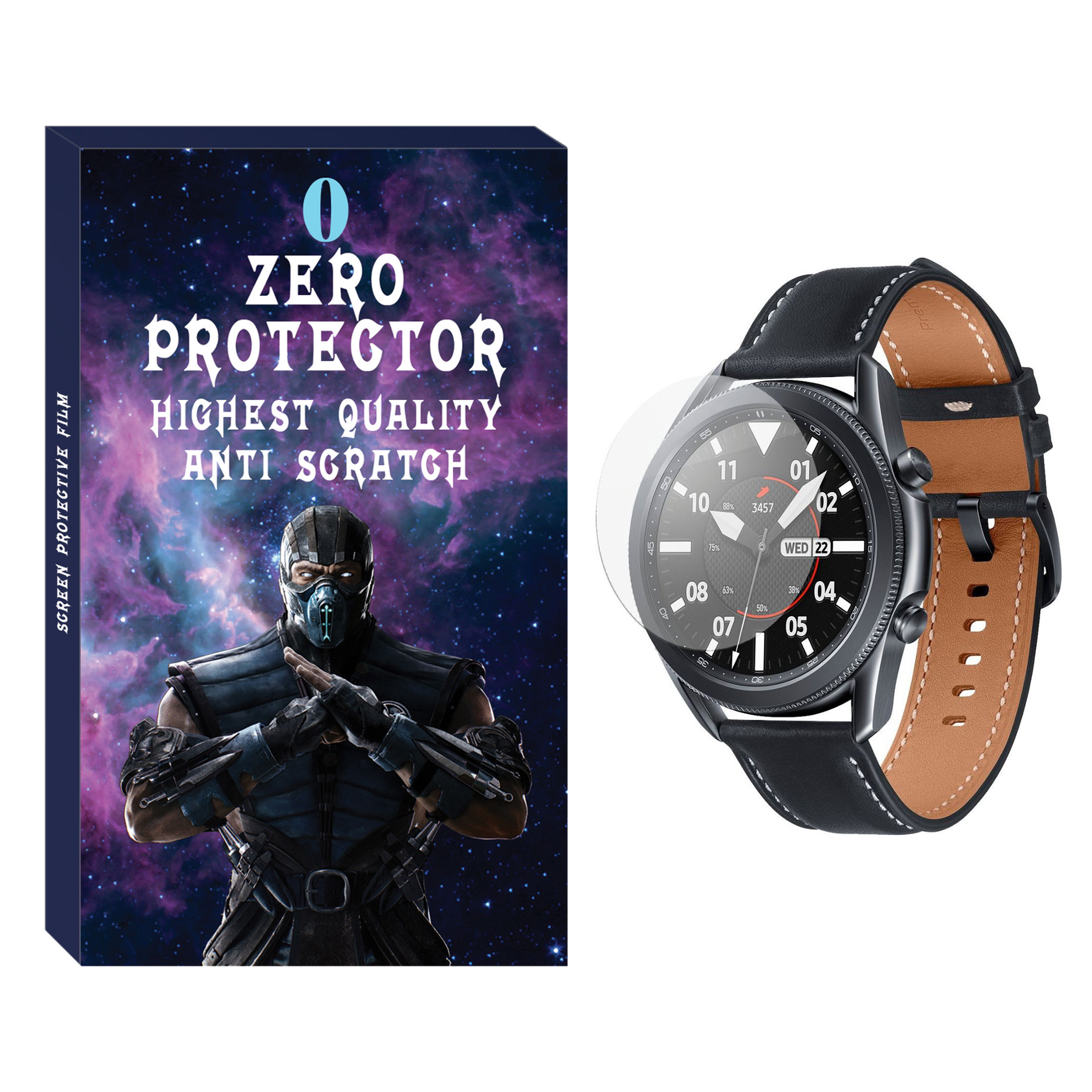 محافظ صفحه نمایش زیرو مدل TPZ-01 مناسب برای ساعت هوشمند سامسونگ Galaxy Watch Active 3 45mm