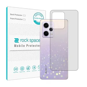 Transparent Rockspace HyGEL phone back protector suitable for Xiaomi Redmi Note 12 Pro mobile phone