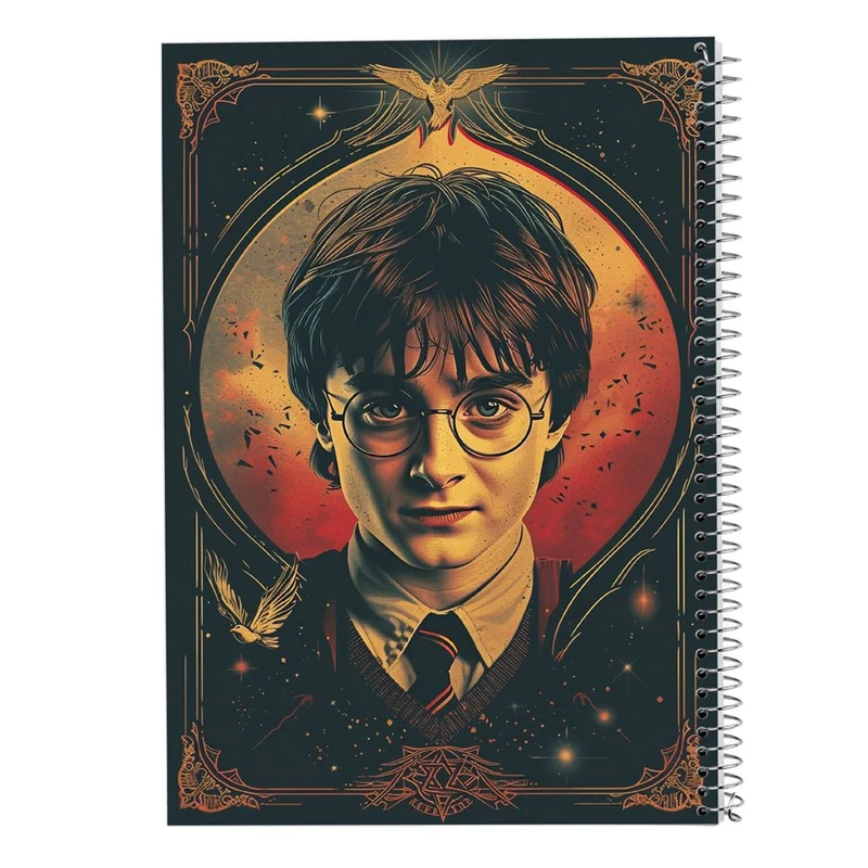 دفتر ژورنال نویسی 50 برگ مدوپد مدل نقطه ای طرح هری پاتر کد DF15710