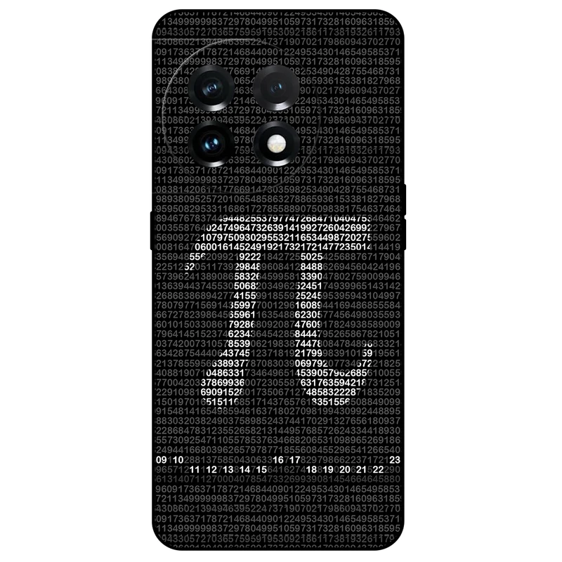 کاور مگافون طرح عدد پی مدل 7240 مناسب برای گوشی موبایل وان پلاس 11 5G