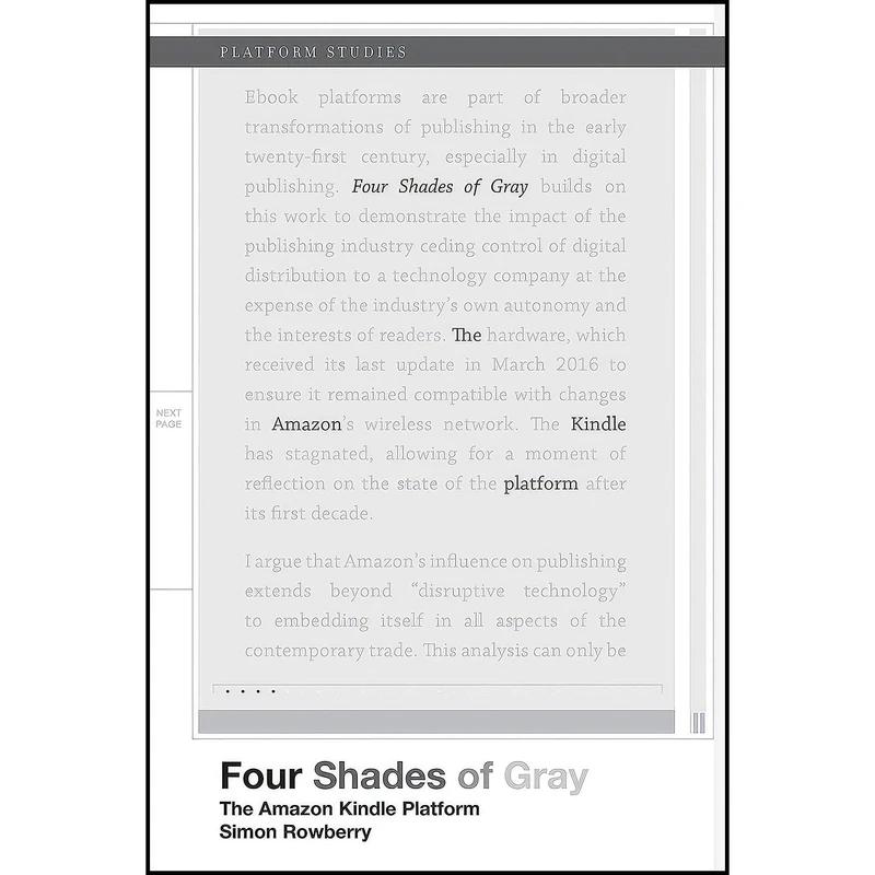 کتاب Four Shades of Gray اثر Simon Rowberry انتشارات The MIT Press