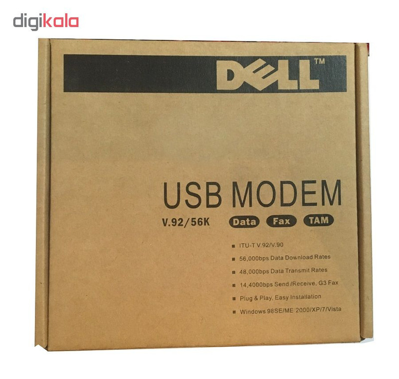 فکس مودم USB دل مدل v.92