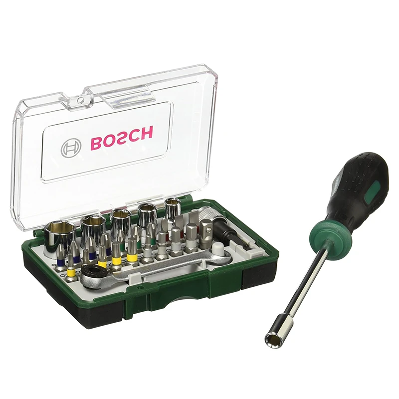 سری پیچ گوشتی بوش مدل BO-28PCS BOX مجموعه 28 عددی سری پیچ گوشتی بوش مدل BO-28PCS BOX مجموعه 28 عددی