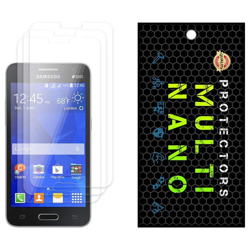 محافظ صفحه نمایش مولتی نانو مدل X-S3N مناسب برای گوشی موبایل سامسونگ Galaxy Core 2 بسته سه عددی