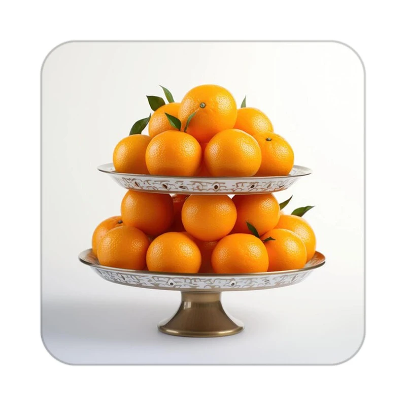 زیر لیوانی کاکتی طرح میوه مدل mp21777