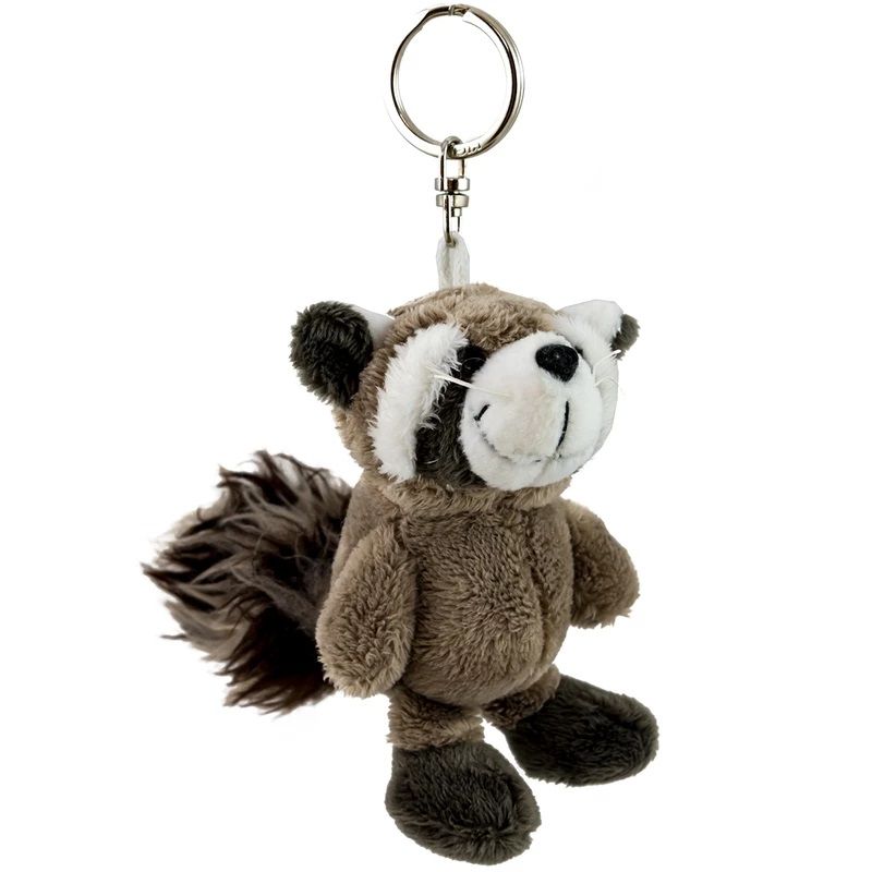 آویز عروسکی نیکی طرح راکن مدل Raccoon Keyring -  - 1