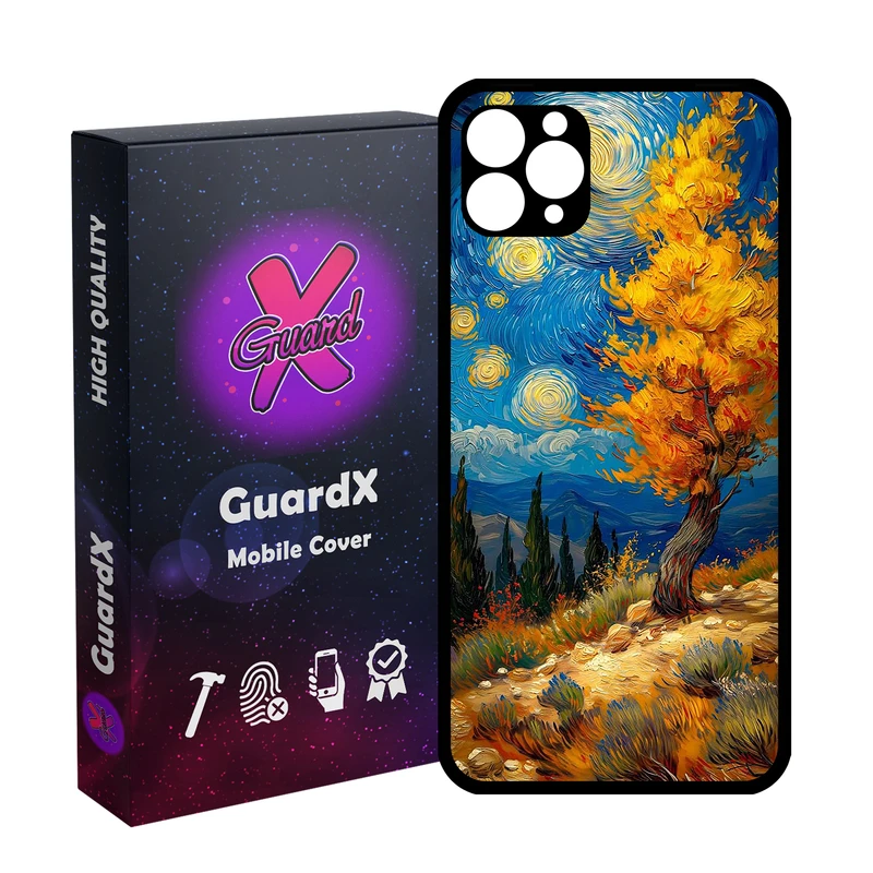 کاور گارد ایکس طرح منظره ونگوگ مدل Glass10752 مناسب برای گوشی موبایل اپل iPhone 11 Pro Max