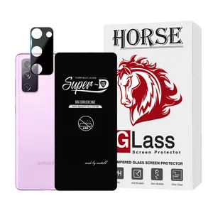  Horse SUPLNFUHO Screen Protector With Camera Lens Protector For Samsung Galaxy S20 FE 4G / S20 FE 5G / S20 FE 2022