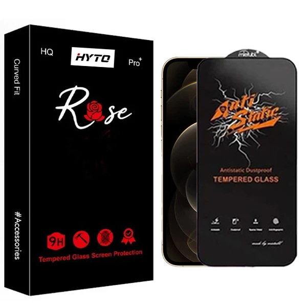محافظ صفحه نمایش هیتو مدل Rose Antistatic Guard مناسب برای گوشی موبایل اپل iPhone 12 / 12 Pro