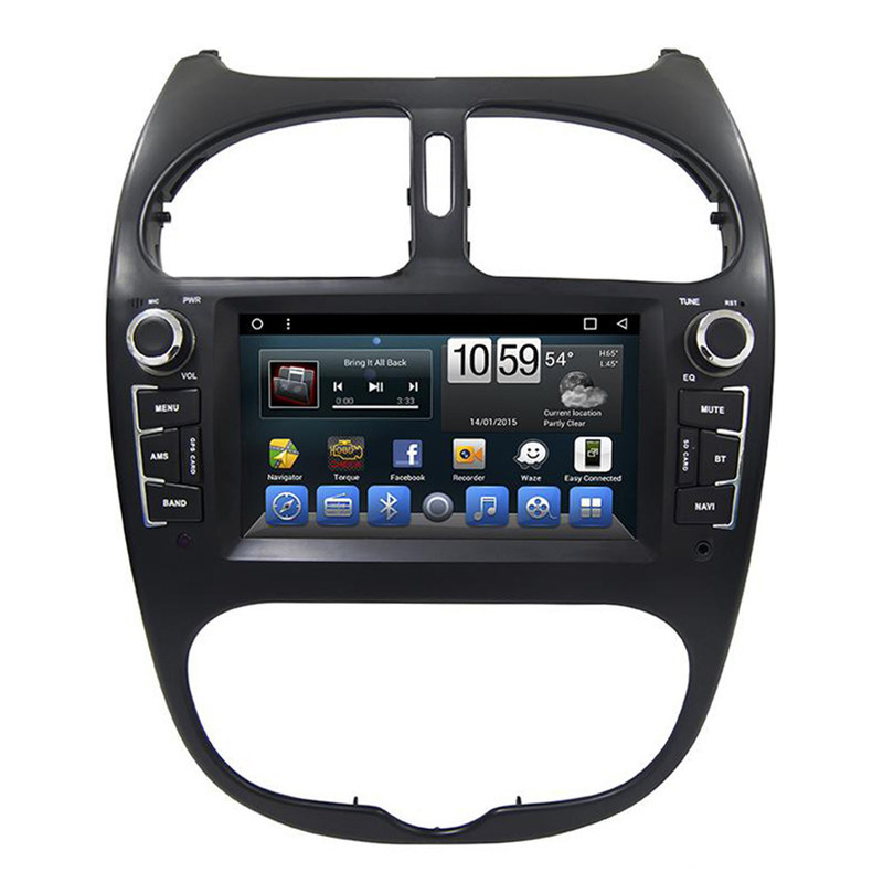 پخش کننده تصویری خودرو مدل FLY-DYT -391 مناسب برای پژو206