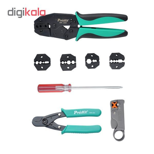 مجموعه 8 عددی پرس بی ان سی پروسکیت مدل 6PK-330K