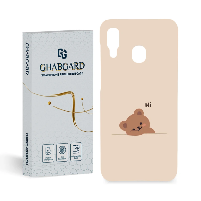 کاور قاب گارد مدل دخترانه مناسب برای گوشی موبایل سامسونگ Galaxy A20 \ A30