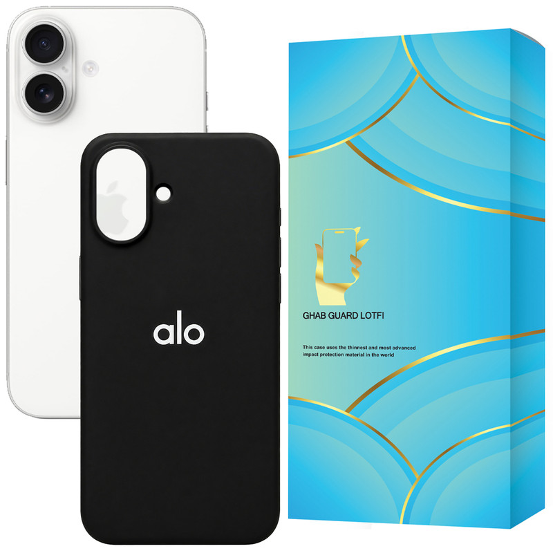 کاور قاب گارد لطفی مدل ALOSIL مناسب برای گوشی موبایل اپل iPhone 16