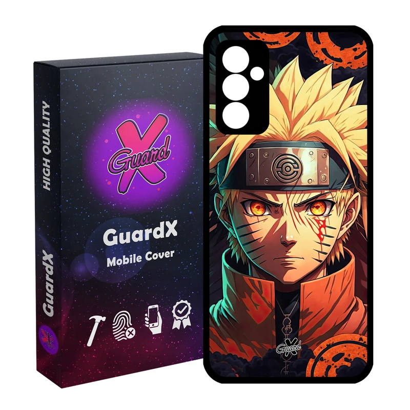 کاور گارد ایکس طرح ناروتو انیمه مدل Glass10623 مناسب برای گوشی موبایل سامسونگ Galaxy S23 FE