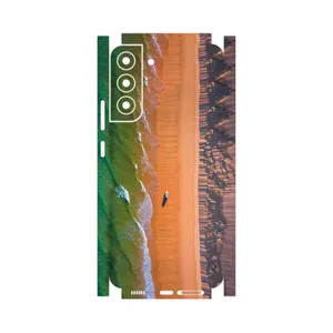MAHOOT Beach and Green Sea-FullSkin Cover Sticker for Samsung Galaxy S22 Plus 5G