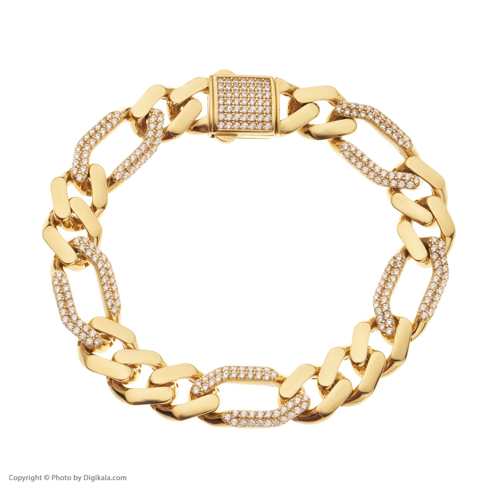 دستبند طلا 18 عیار زنانه مایا ماهک مدل MB1196 -  - 3
