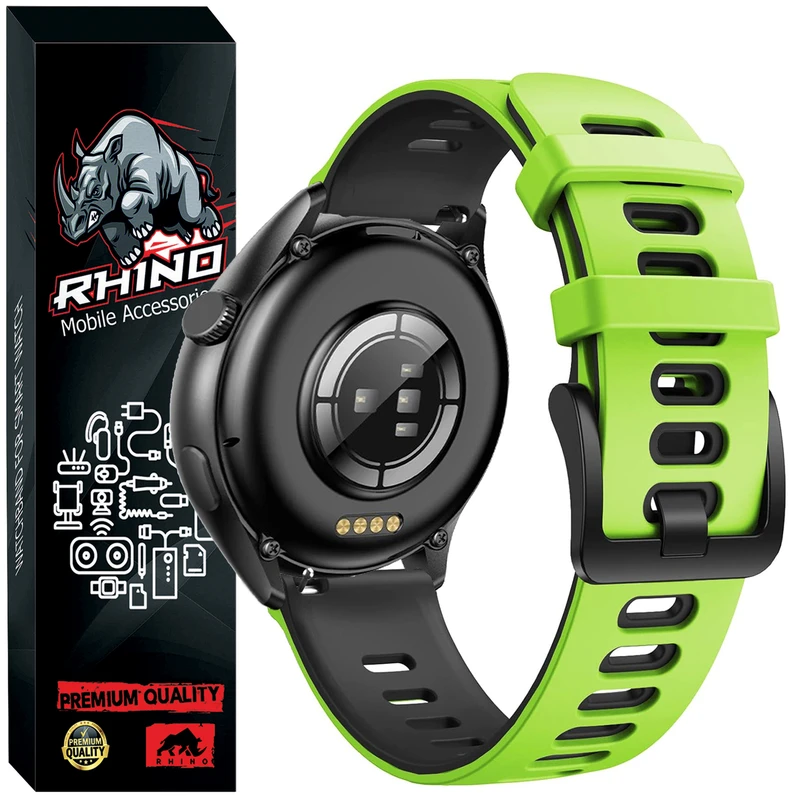 بند راینو مدل Silic-2C مناسب برای ساعت هوشمند تی سی اچ TCH Z40