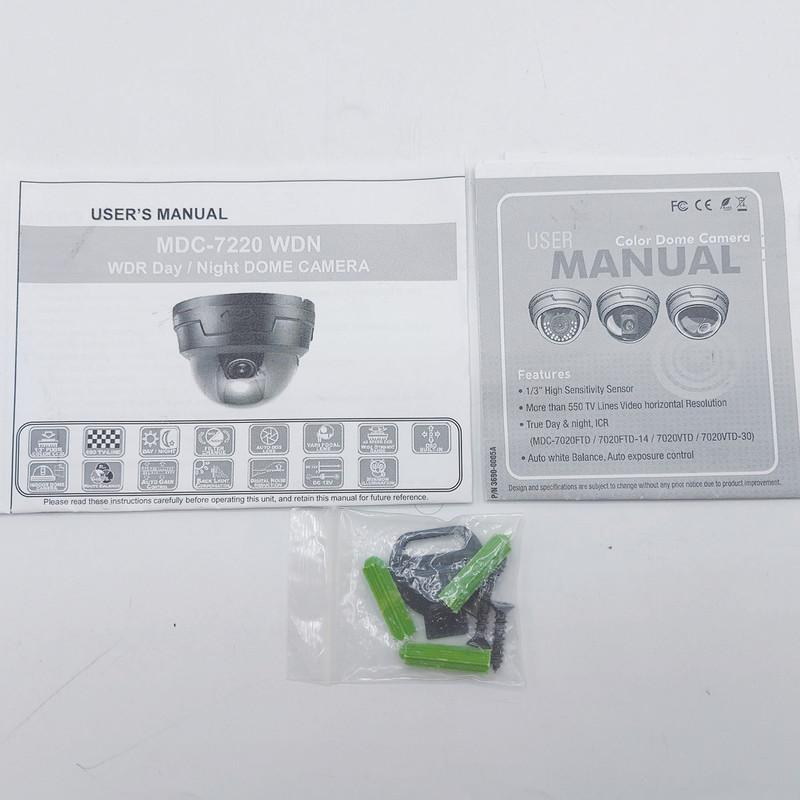 دوربین مدار بسته آنالوگ میکرو دیجیتال مدل MDC-7220WDN