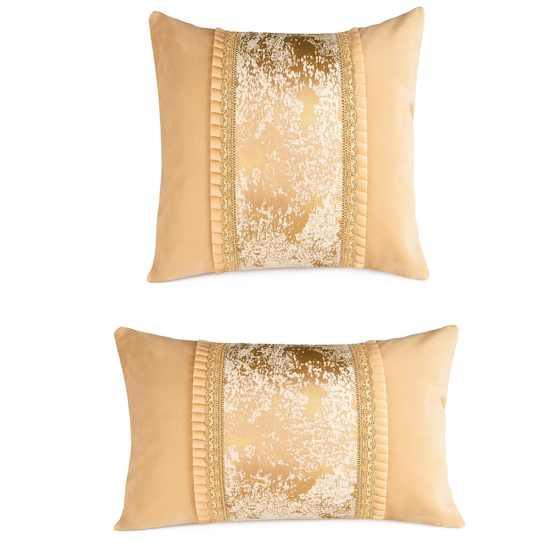 کاور کوسن مدل میخک سایز 42*42 سانتی متر مجموعه دو عددی