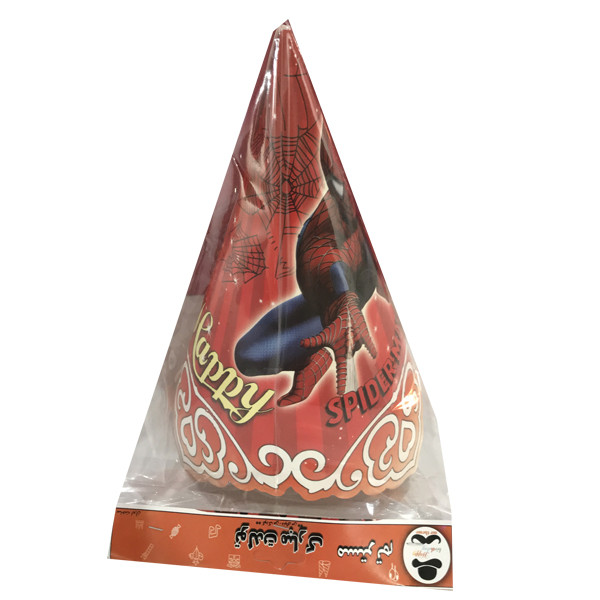 کلاه تولد مسترتم طرح مردعنکبوتی اسپایدرمن پلاس