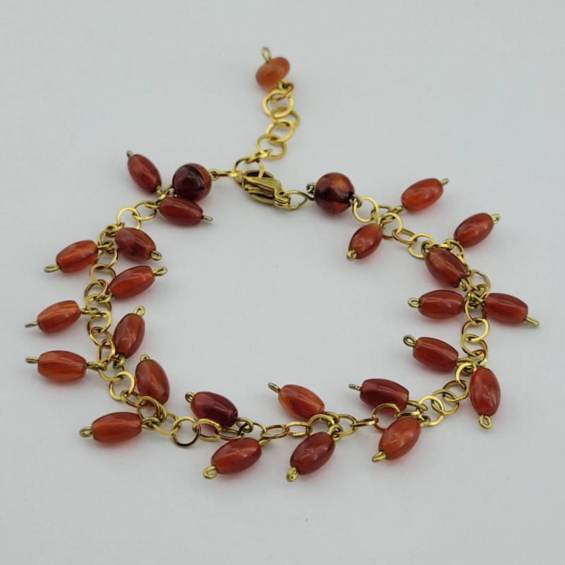 ست زنانه مدل سنگ عقیق هلی کد 4003