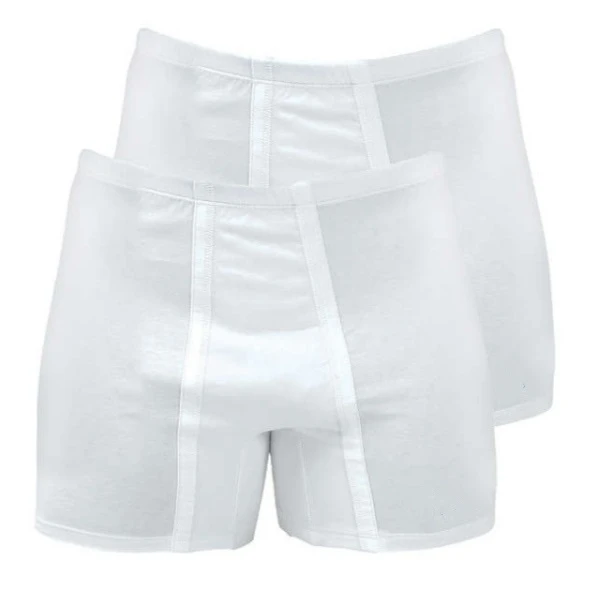 شورت مردانه مدل نخی کد A1  بسته 2 عددی