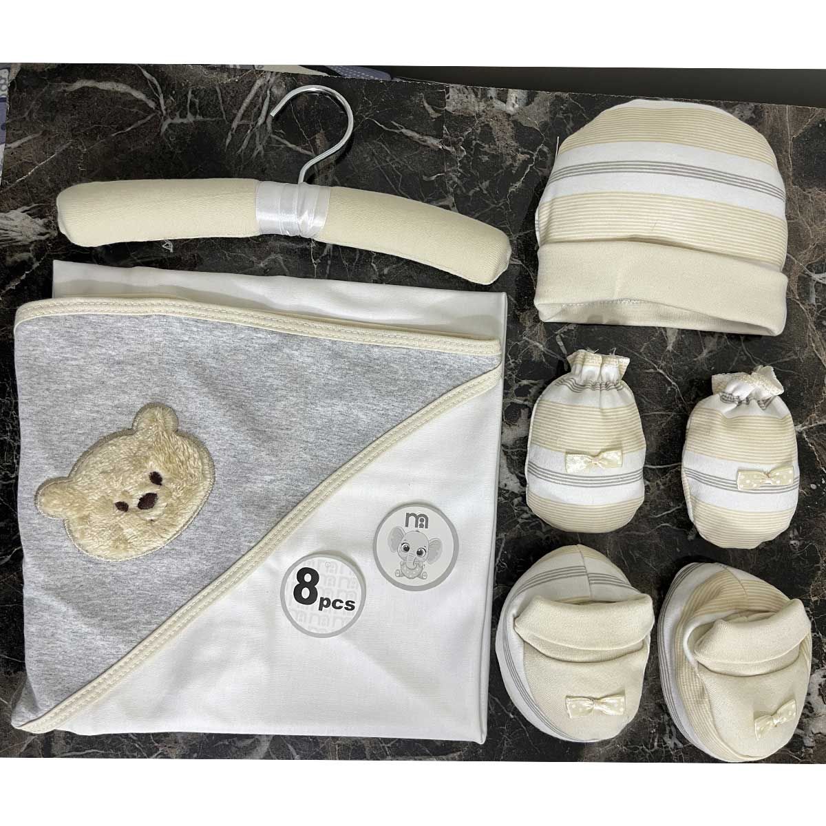 ست 8 تکه لباس نوزادی مادرکر مدل TEDDY TOY -  - 2