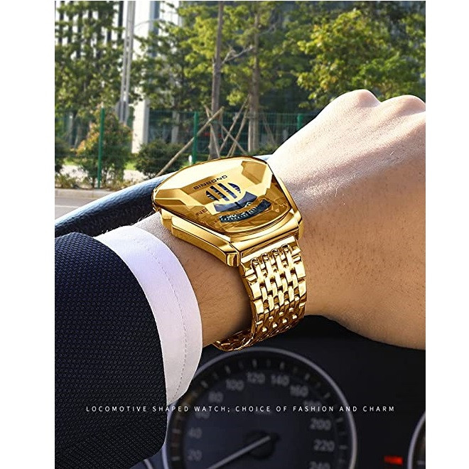 ساعت مچی دیجیتال بین بوند مدل Fashion Sportscar mirror shape