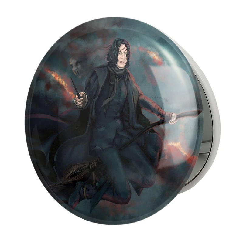 آینه جیبی خندالو طرح هری پاتر اسنیپ مدل تاشو کد 24971 