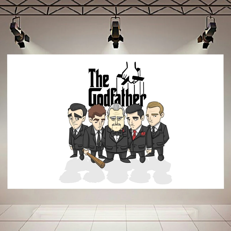 پوستر طرح پدرخوانده مدل انیمه کد AR1754