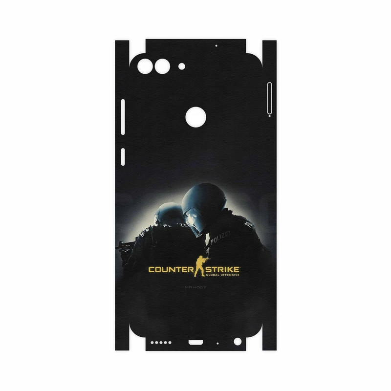 برچسب پوششی ماهوت مدل Counter-Strike-FullSkin مناسب برای گوشی موبایل هوآوی P Smart