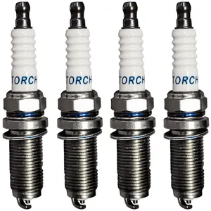 شمع خودرو تورچ مدل KL6RTC پایه بلند مناسب برای برلیانس H320 و H330 بسته ۴ عددی