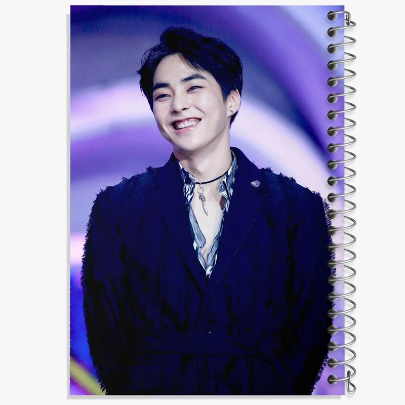 دفتر نت موسیقی 50 برگ خندالو مدل شیومین گروه اکسو EXO کد 13505