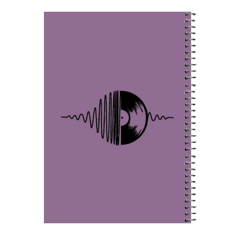 دفتر مشق 80 برگ اس جی مدل دیسک موزیک     