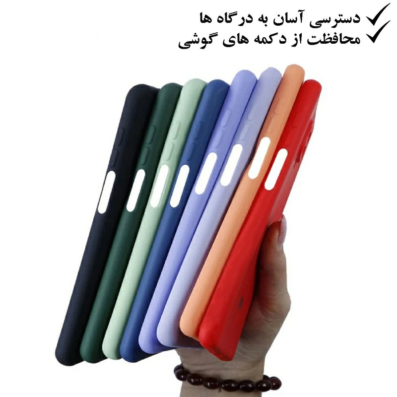 کاور کلاسیک مدل سیلیکون طرح SILIC/ASL محافظ کد KHO.391 مناسب برای گوشی موبایل شیائومی MI 11 T / 11 T PRO