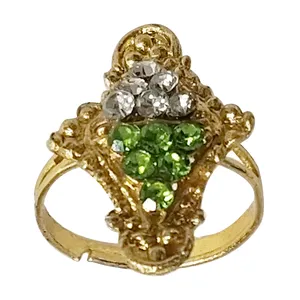 انگشتر زنانه سلین کالا مدل زبرجد ce-As13