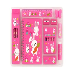 بسته لوازم تحریر مدل خرگوش مجموعه 11 عددی