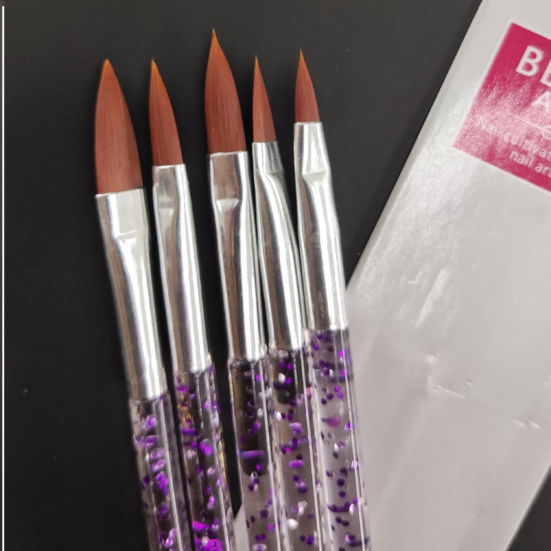 قلم موی طراحی ناخن بیوتی آرتیست مدل cc مجموعه 5 عددی